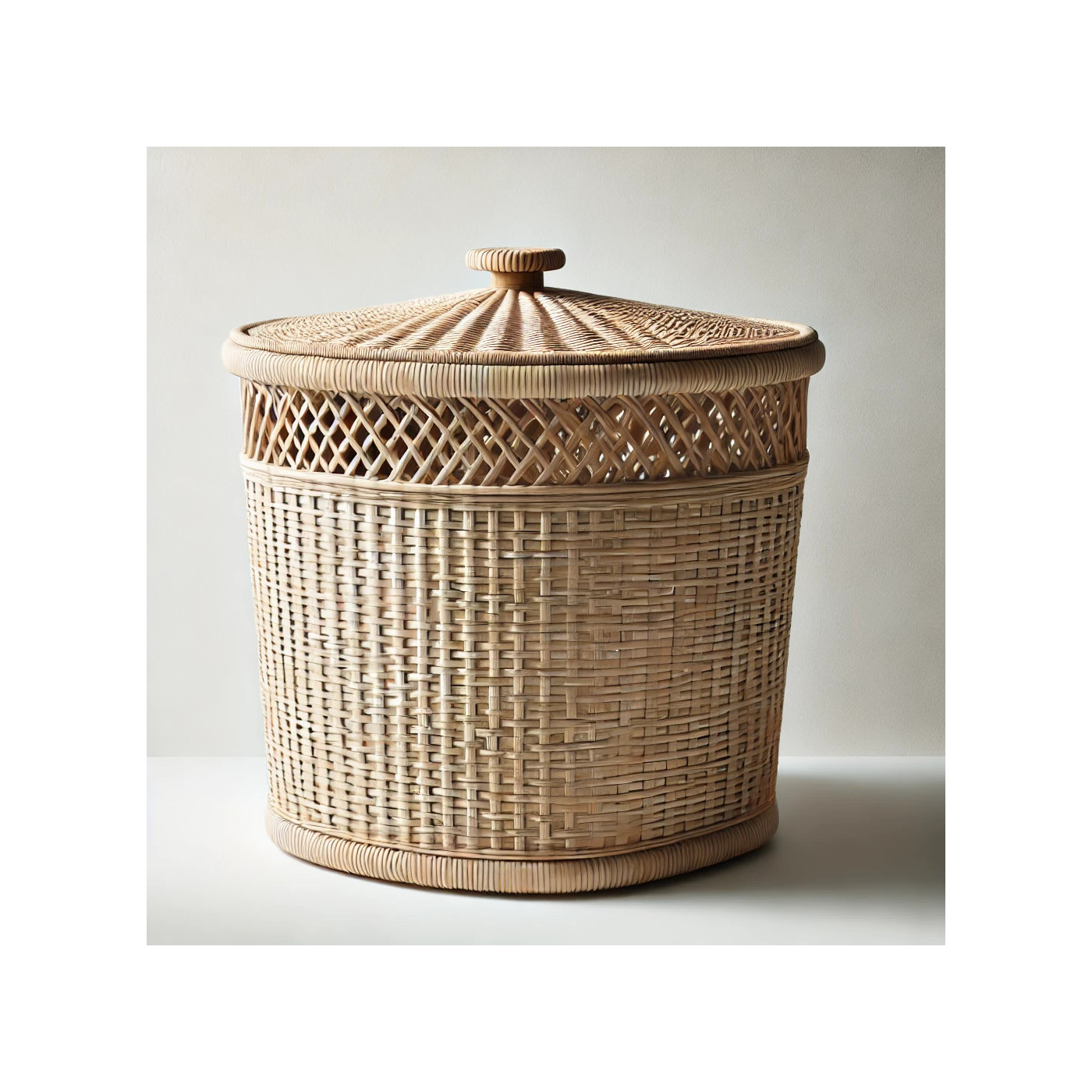 Szalik Eleganta Wool Granatowy - Ciepło